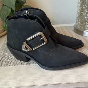 Vince Camuto Leather Ankle Boots